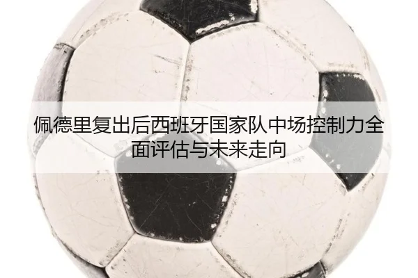 佩德里复出后西班牙国家队中场控制力全面评估与未来走向